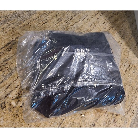 Vintage Men's Size  30 Skitique Black Embossed Ski Pants Wool Blend Italy - Picture 12 of 12